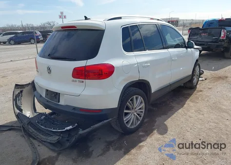 2014 Volkswagen Tiguan Sel из США, поврежденный, VIN WVGAV3AX7EW612909